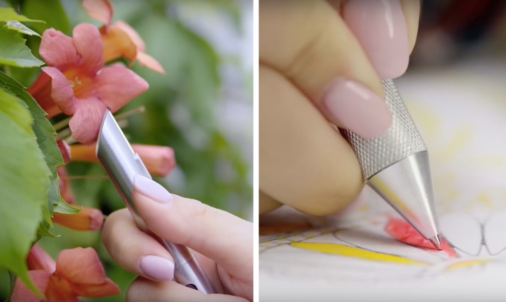 Creative people can enrich their colors with this pen